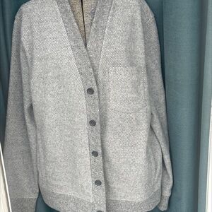 Express xl cozy button up sweater